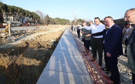 Tünel segmentleri İzmit’teki ana üretim alanına geldi
