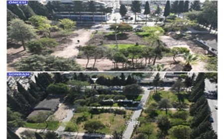 Fırat Yılmaz Çakıroğlu Parkı küllerinden doğdu