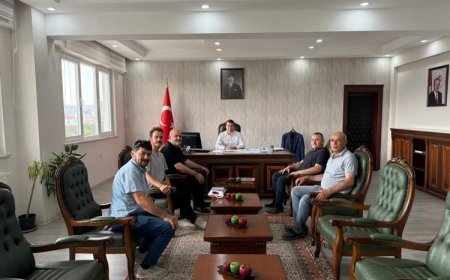 TÜMSANDER Yönetiminden Çivril Kaymakamı Fatih Cıdıroğlu’na ziyaret