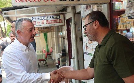 Esnafımızla her zaman omuz omuzayız