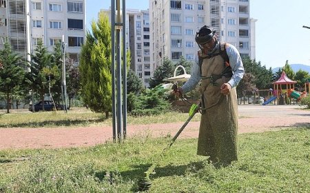 Canik’te Parklar Bakımlı ve Tertemiz