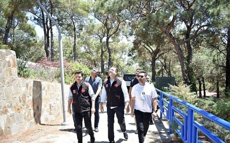 Balçova’nın ormanları termal kamera ile izlenecek Sigara dumanını dahi tespit edip alarm veriyor!