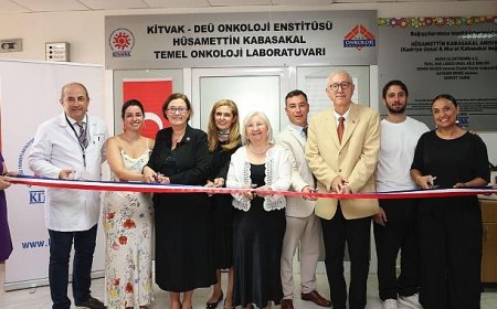 DEÜ’de KİT-VAK Destekli Onkoloji Laboratuvarı Açıldı