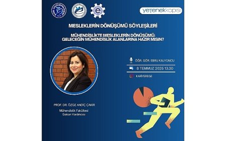 EÜ’de “Mesleklerin Dönüşümü ve Geleceğe Hazırlık” bilgilendirme canlı yayınları başladı