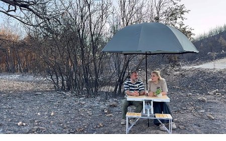 Atik Ailesi ve TEMA Vakfı’ndan Orman Yangınlarına Karşı Dikkat Çeken İş Birliği: Yanmış Ormanda  Kamp