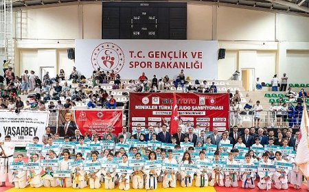 Osmangazili minik judocudan Türkiye ikinciliği