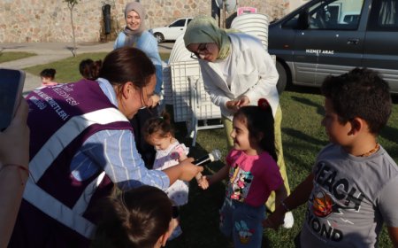 İzmit Tüysüzler’de çocuklar eğlenceye doydu