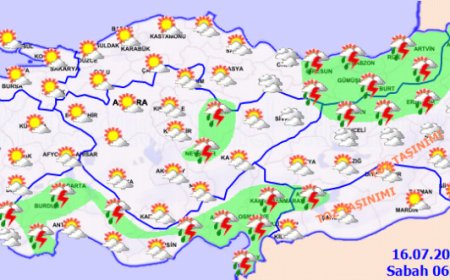 Yurtta sert hava: Sağanak, fırtına ve toz uyarısı geldi