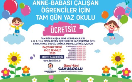 Denizli Büyükşehir Belediyesi’nden çalışan ailelere büyük destek