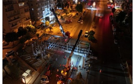 Yeni Girne Caddesi yayalar için daha güvenli oluyor