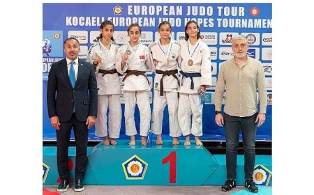 Osmangazili judocudan Avrupa Judo Kupası’nda bronz madalya