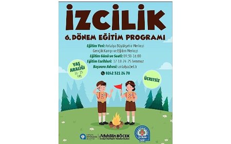 Büyükşehir’in 6. dönem izcilik kampı başlıyor
