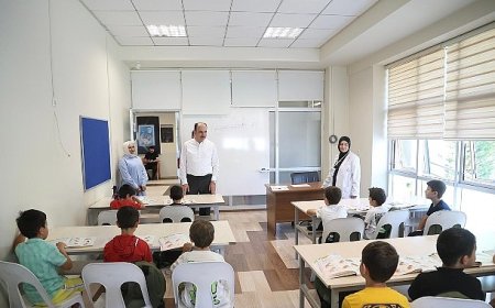 Başkan Altay, Genç KOMEK Yaz Okulu’na Katılan Öğrencilerle Buluştu