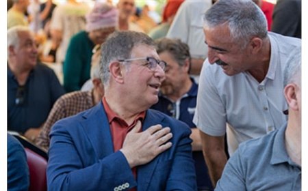 Başkan Tugay Aliağa’da aşure lokmasına ortak oldu