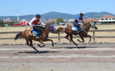 Değirmendere’de geleneksel Rahvan yarışları nefes kesti