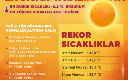 Son 55 yılın en sıcak 4. Haziran’ı! Rekor sıcaklıklar kayıtlara geçti