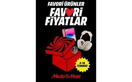 Favori Ürünler Favori Fiyatlarla 14 Temmuz’a kadar MediaMarkt’ta!