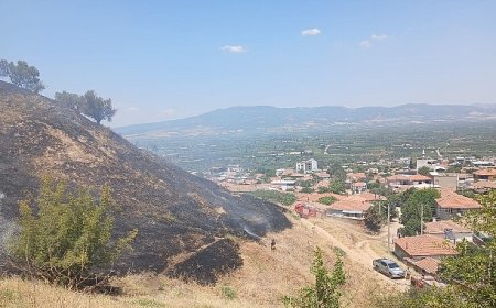 Turgutlu Derbent’teki Yangın Büyümeden Söndürüldü
