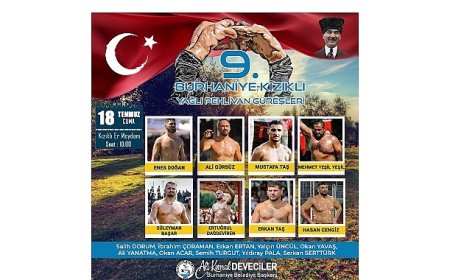 9. Burhaniye-Kızıklı Yağlı Pehlivan Güreşleri’nde Geri Sayım Başladı