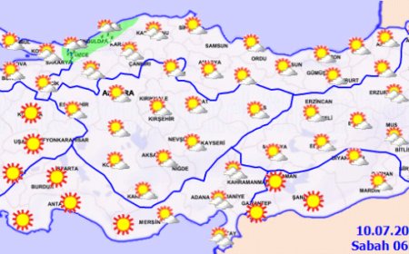 Yine +38 dereceleri göreceğiz