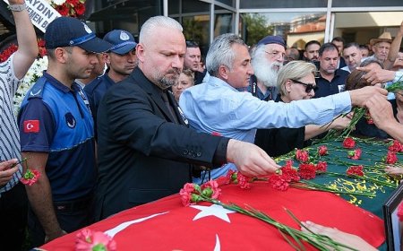 Menemen Belediyesi’nde Tahir Şahin’e son görev