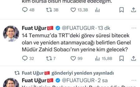 Fahrettin Altun görevden alındı, yeni İletişim Başkanı Burhanettin Duran!