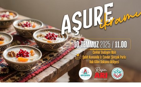 Nevşehir Belediyesi Kursiyerlerimiz Aşure İkram Edecek