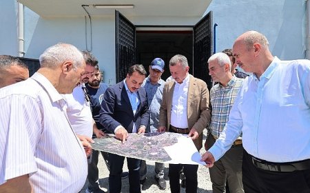 Büyükakın, Cumaköy ve Ovacık’taki altyapı çalışmalarını inceledi