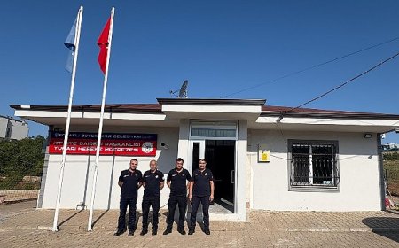 Yukarı Hereke itfaiye binası hizmete girdi