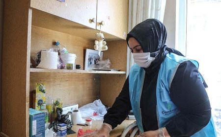 Çankaya’dan yaşlı ve engellilere evde temizlik hizmeti