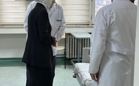 Metan gazından zehirlenen askerler GATA’da ziyaret edildi