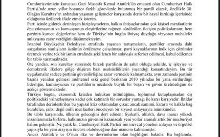 Murat Özçelik ‘CHP kurucu değerlerine zarar veriyor’ diyerek istifa etti
