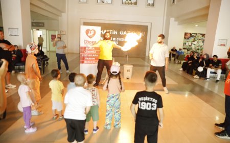 Bursa’dan lösemili çocuklara moral