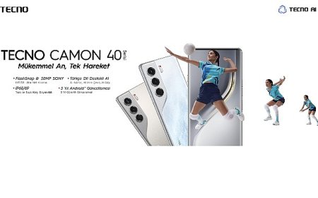 TECNO’nun yenilikçi teknolojisiyle fark yaratan CAMON 40 serisi, Türkiye’de satışa sunuldu