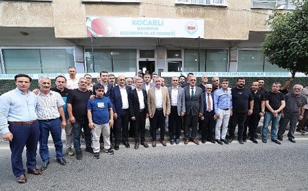 Başkan Büyükakın’dan Çayırova’da STK ziyareti