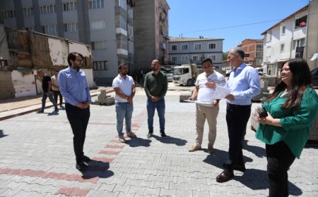 Bursa İnegöl’de kamulaştırılan alanlar otoparka dönüşüyor