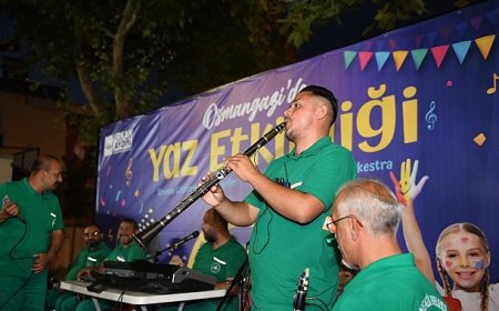 Osmangazi Belediyesi yaz coşkusunu mahallelere taşıyor