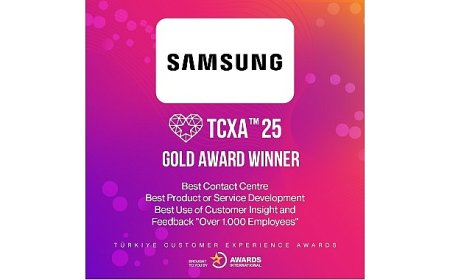 Samsung’a Türkiye Müşteri Deneyimi Ödülleri (TCXA) 2025’ten 3 Altın Ödül!