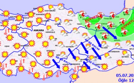 Meteoroloji’den Doğu Karadeniz’e sel, batıya sıcak uyarısı