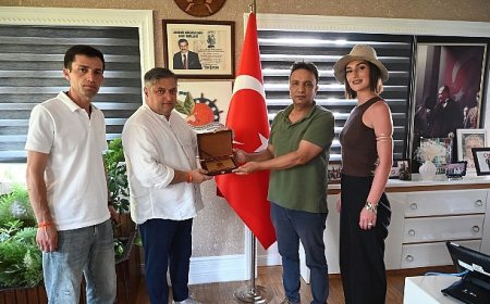 Gürcistan heyetinden Kemer Belediyesi’ne ziyaret