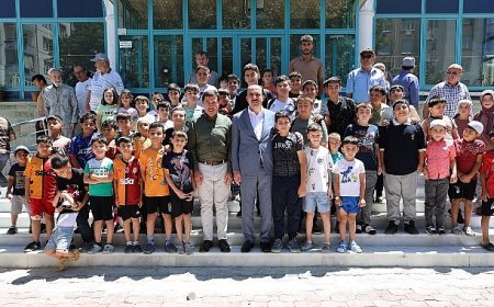 Başkan Altay ve Başkan Kılca Kur’an Öğrenen Çocukların Heyecanına Ortak Oldu