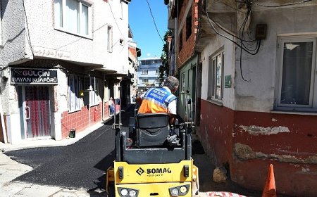 Osmangazi’nin yollarında yoğun asfalt mesaisi