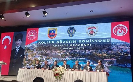 Kolluk Gözetim Komisyonu toplandı