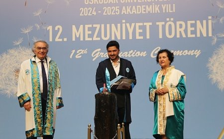 Üsküdar Üniversitesi 12. dönem mezunlarını uğurladı!