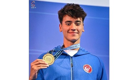 Büyükakın, İzmitli Avrupa Şampiyonu Kuzey Tunçelli’yi tebrik etti