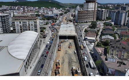 Yenidoğan Kavşağı Çalışmalarında Sona Yaklaşıldı