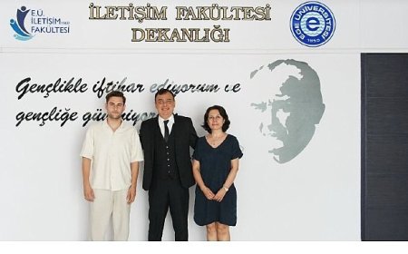 EÜ İletişim Fakültesinin çiçeği burnunda mezunu Eren Keskin başarılarıyla adından söz ettiriyor