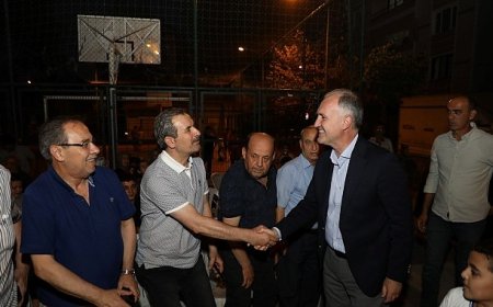 Başkan Taban Kemalpaşa Mahallesi Sakinleriyle Buluştu