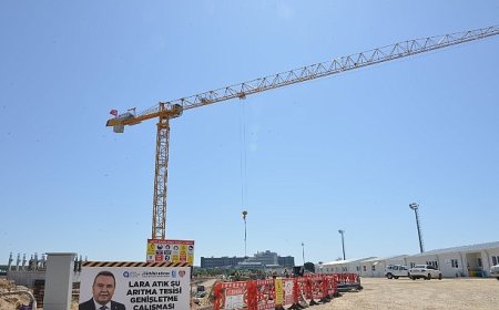 Lara Atıksu Arıtma Tesisi’nde kapasite iki katına çıkıyor