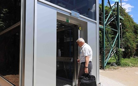İzmit Tren Garı’ndaki asansör hizmete alındı